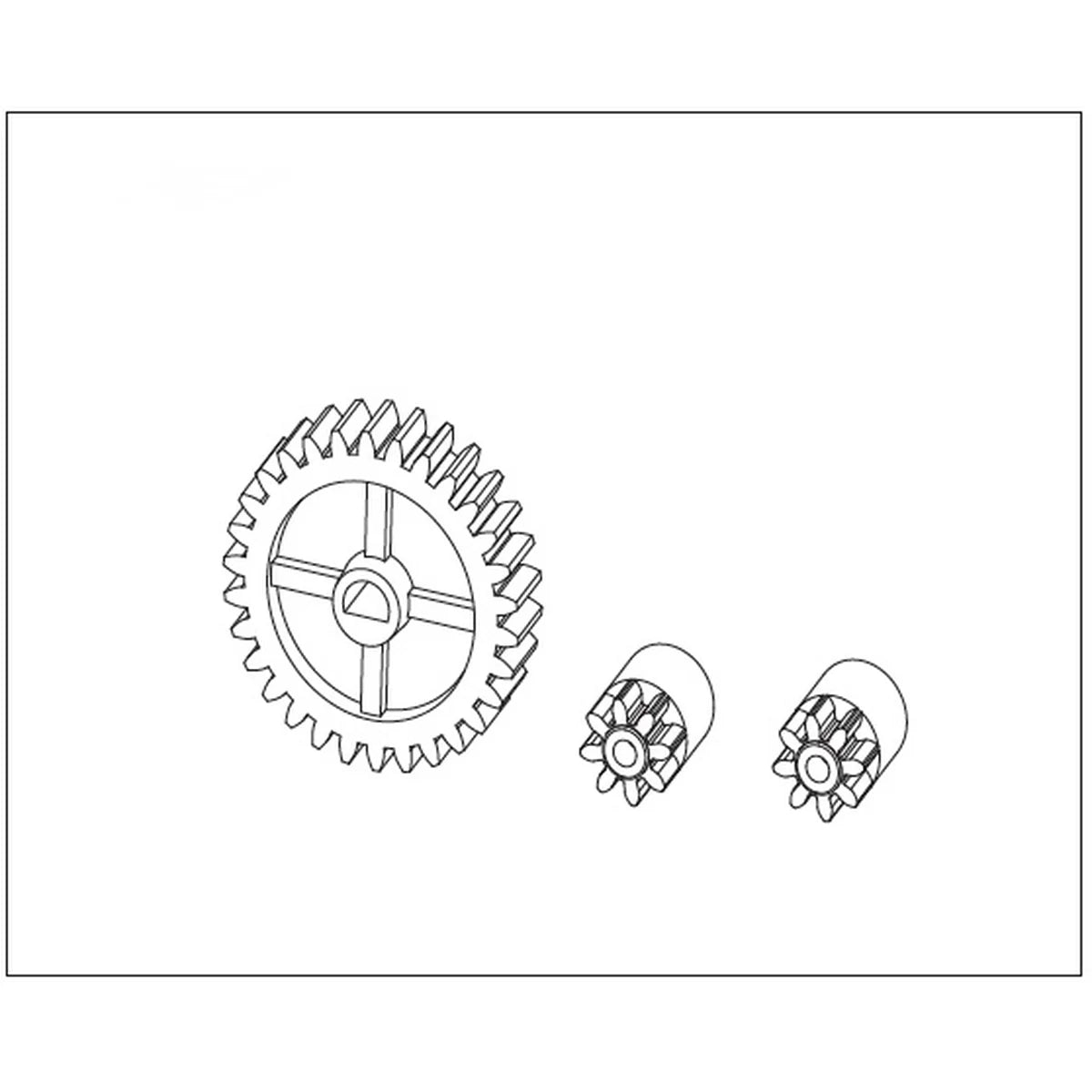 Absima Untersetzungsgetriebe für Buggy Pulse 1240047
