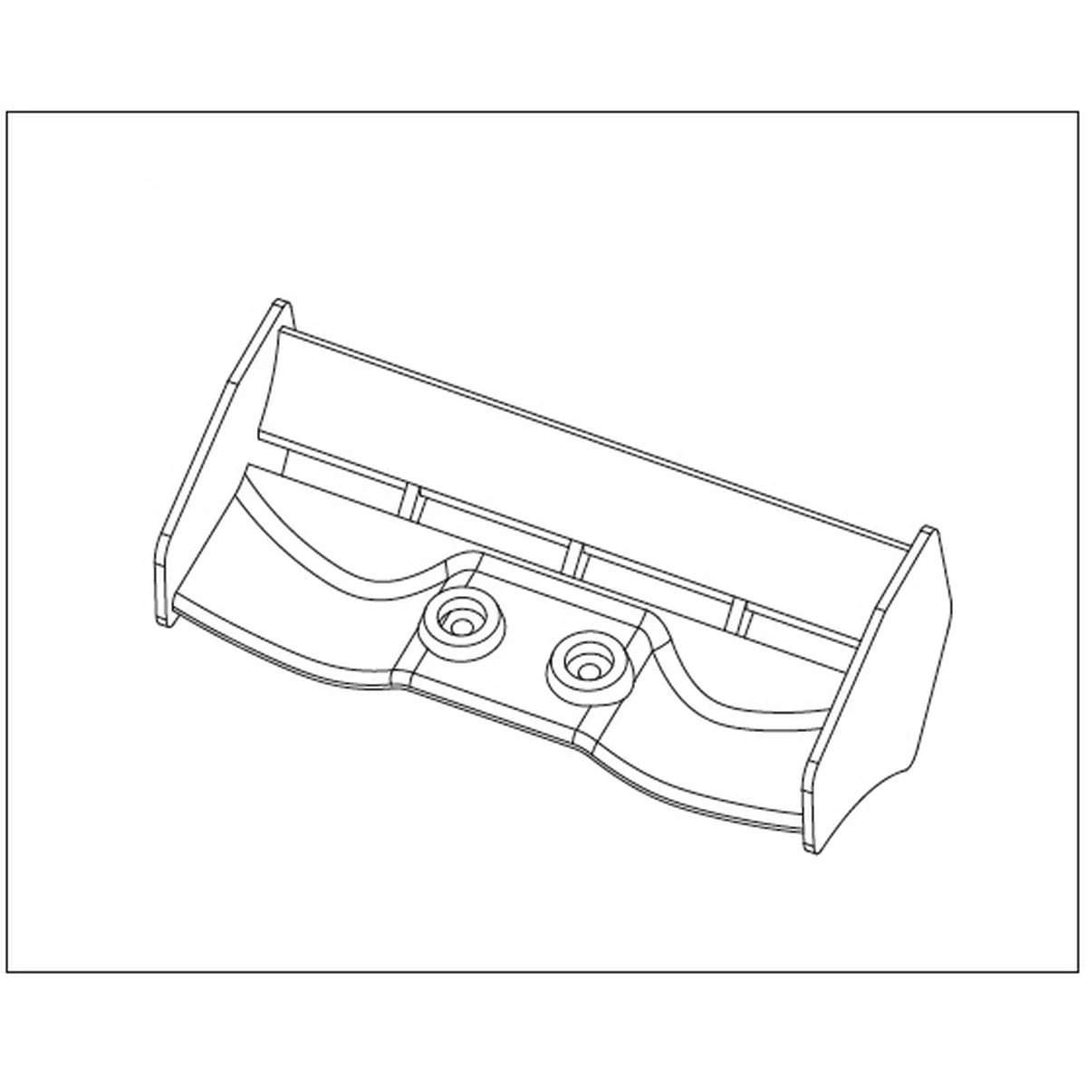Absima Heckflügel für Buggy Pulse 1240049