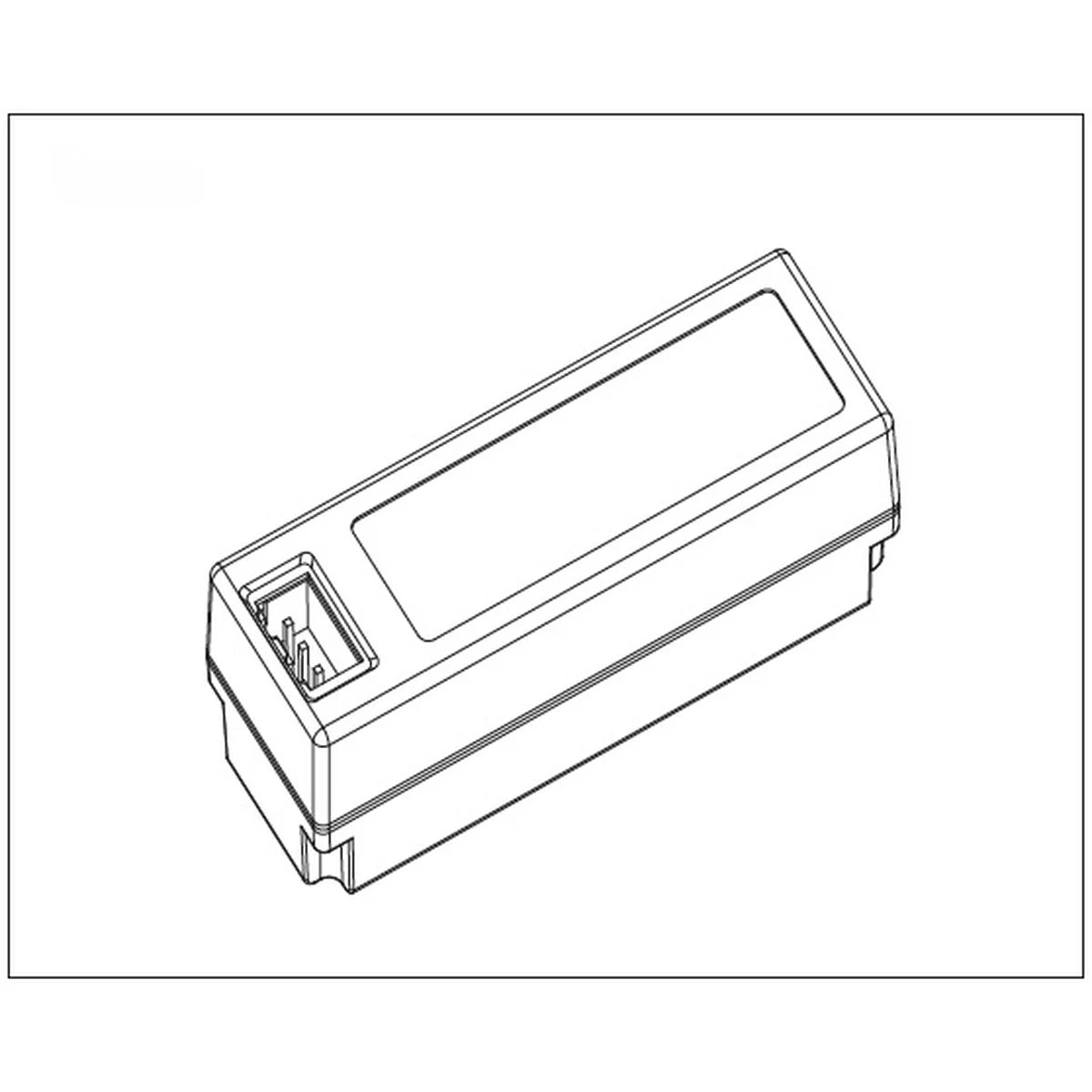 Absima 7,4V 600mAh LiPo-Akku für Buggy Pulse 1240051