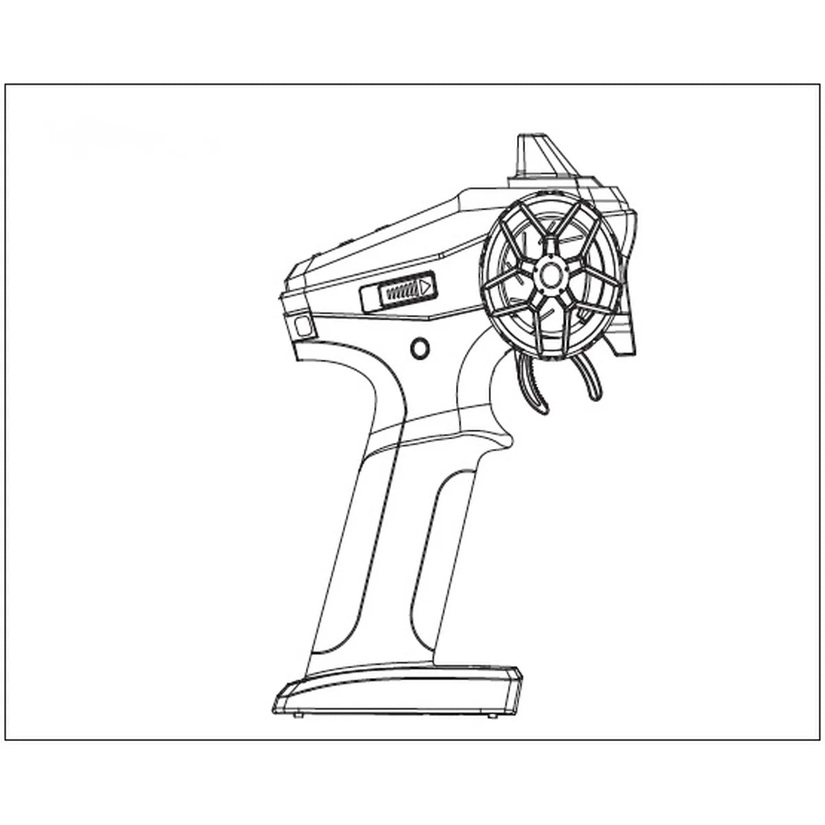 Absima Fernsteuerung (Sender) 2,4GHz für Buggy Pulse 1240054