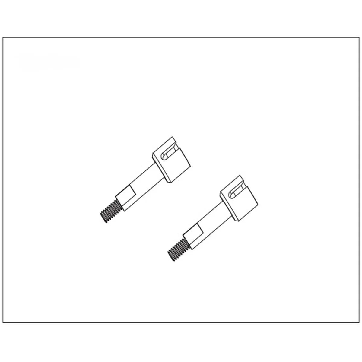 Absima Hinterrad-Achsenbecher (2) für Buggy Pulse 1240062