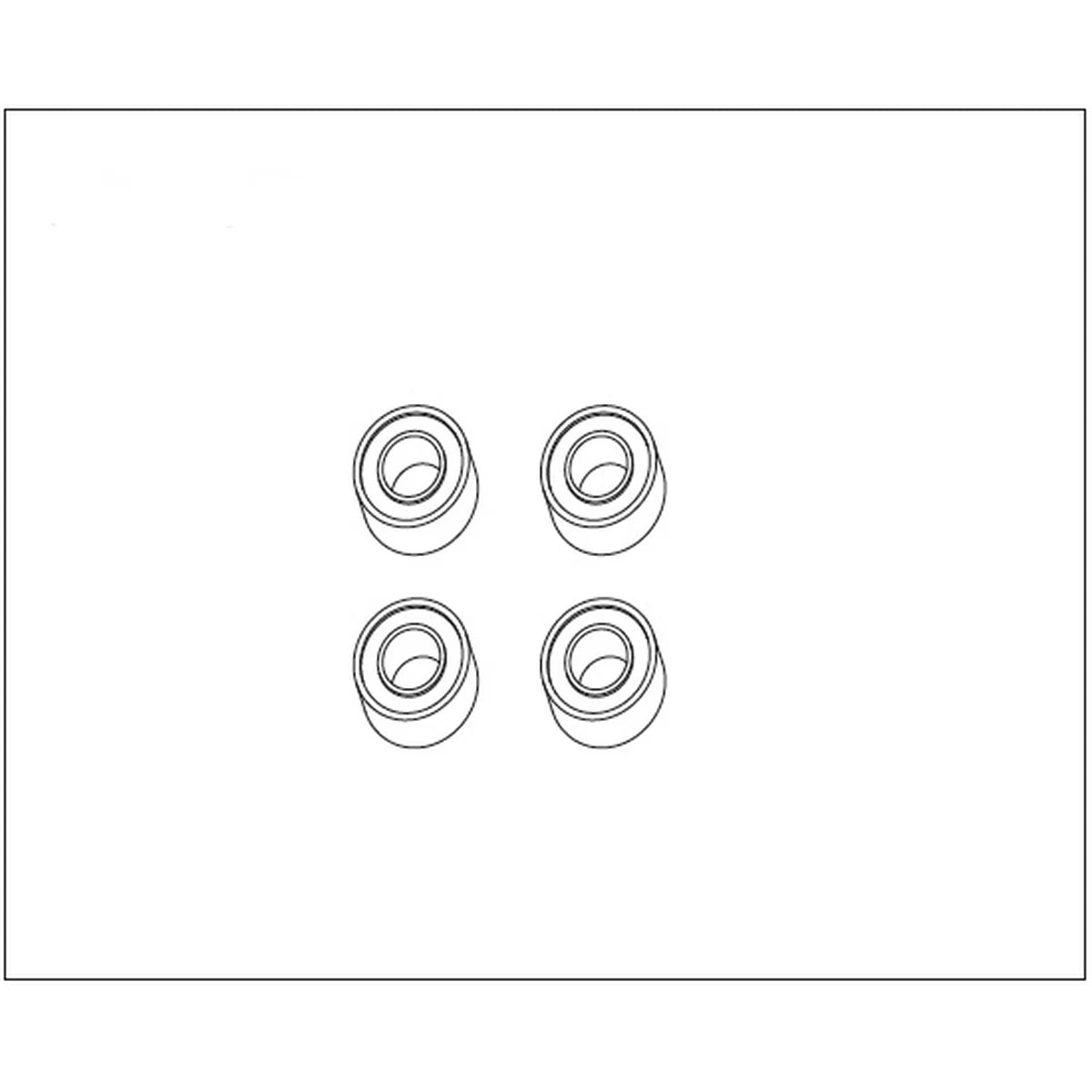 Absima Kugellager für Buggy Pulse 3x6x2,5 mm (4) 1240065