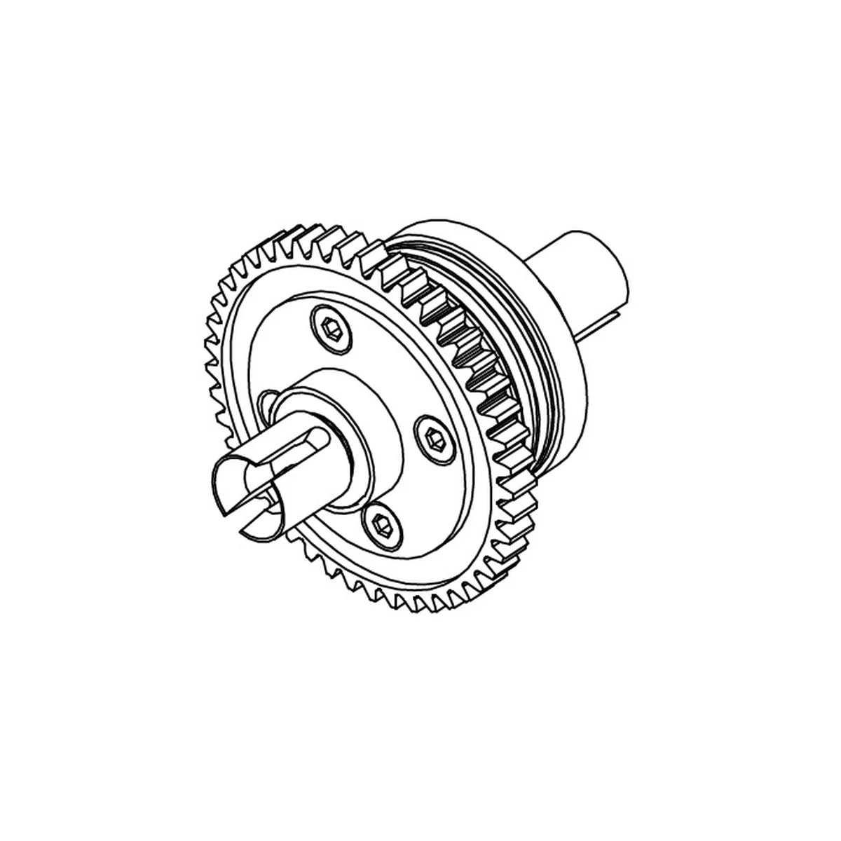 Absima Mitteldifferential für Monster Truck Kinetic-9 1320024