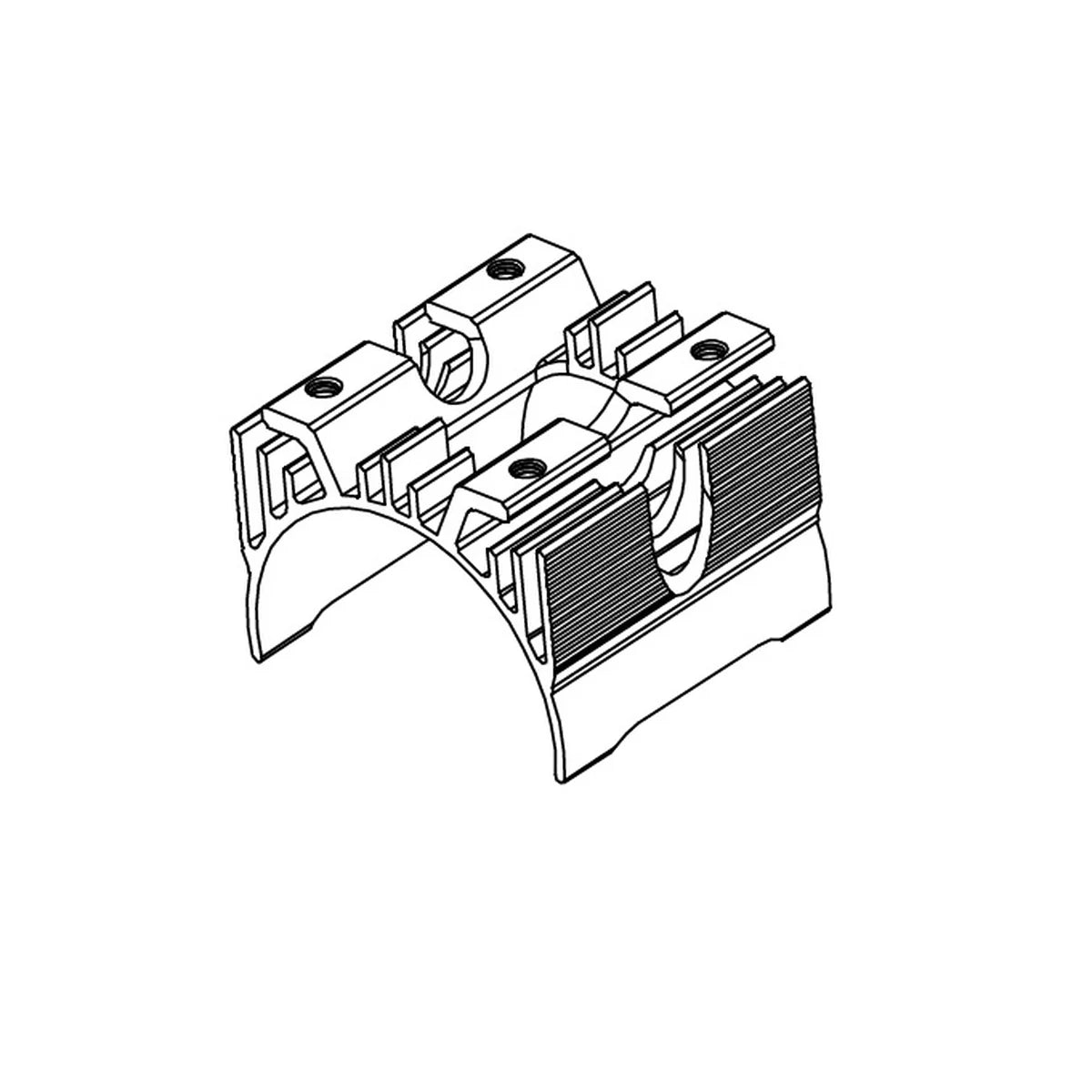 Absima Motorkühlkörper Ø36mm für Monster Truck Kinetic-9 1320056