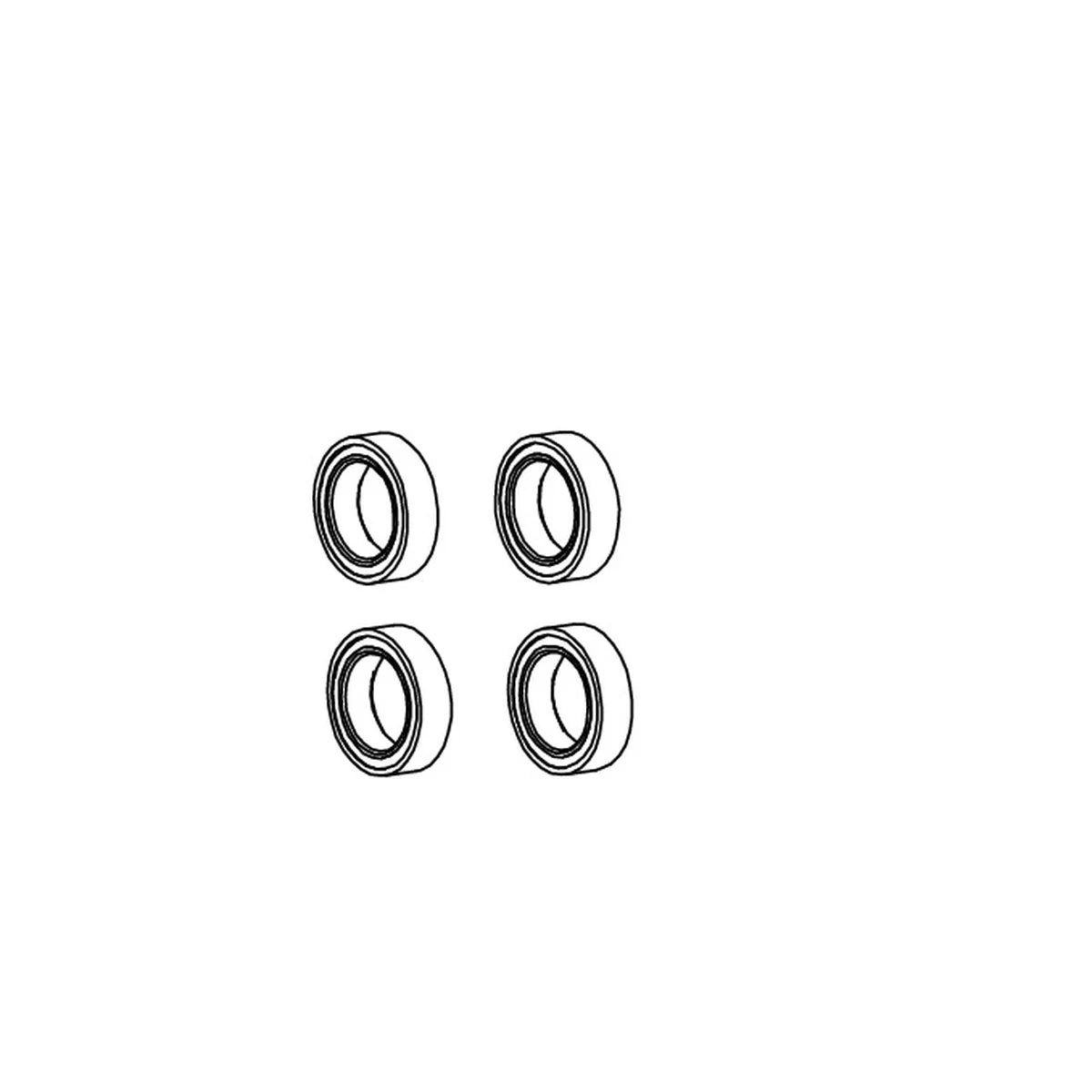 Absima Kugellager für Monster Truck Kinetic-9 13x6x5 mm (4) 1320063