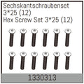 Absima Sechskantschraubenset 3x25 (12) für Assassin/Stoke/Torch 4S/6S 1330313
