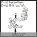 Absima C-Nabe hinten/Lenker für Assassin/Stoke/Torch 4S/6S 1330317