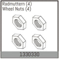 Absima Radmuttern (4) für Assassin/Stoke/Torch 4S/6S 1330330