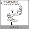 Absima C-Nabe vorne/Lenker für Assassin/Stoke/Torch 4S/6S 1330331