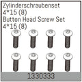 Absima Zylinderschraubenset 4x15 (8) für Assassin/Stoke/Torch 4S/6S 1330333