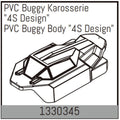 Absima PVC Buggy Karosserie "4S Design" 1330345