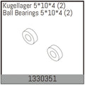 Absima Kugellager 5x10x4 (2) für Assassin/Stoke/Torch 4S/6S 1330351