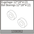 Absima Kugellager 12x18x4 (2) für Assassin/Stoke/Torch 4S/6S 1330352