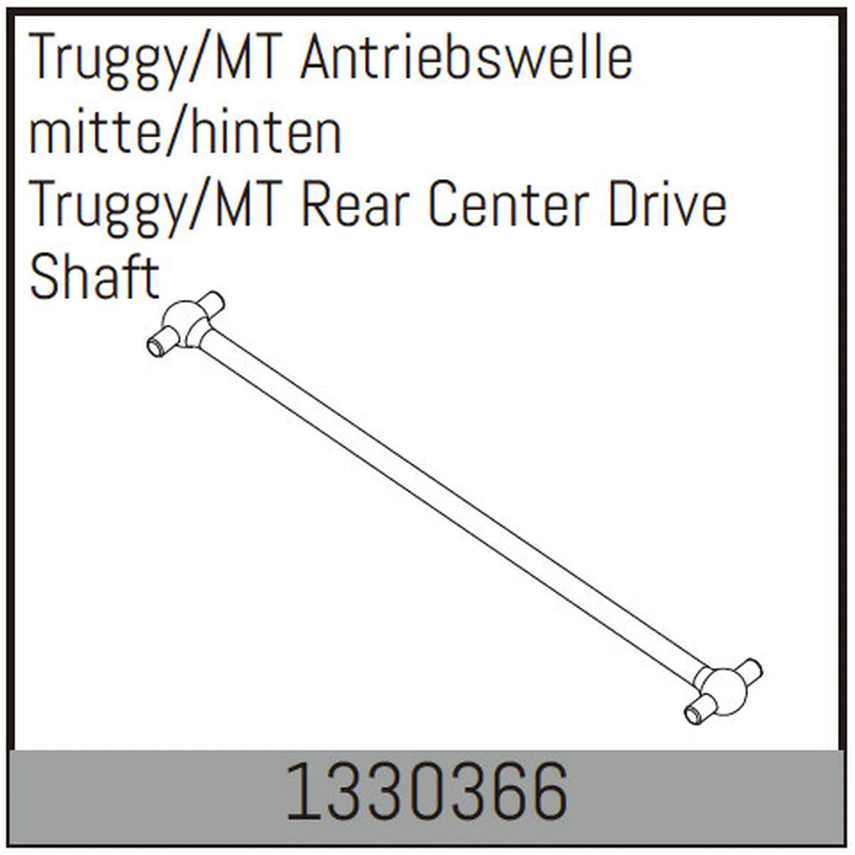Absima Truggy/MT Antriebswelle mitte/hinten 1330366