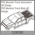 Absima PVC Monster Truck Karosserie 4S Design 1330382