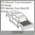 Absima PVC Monster Truck Karosserie 6S Design 1330383