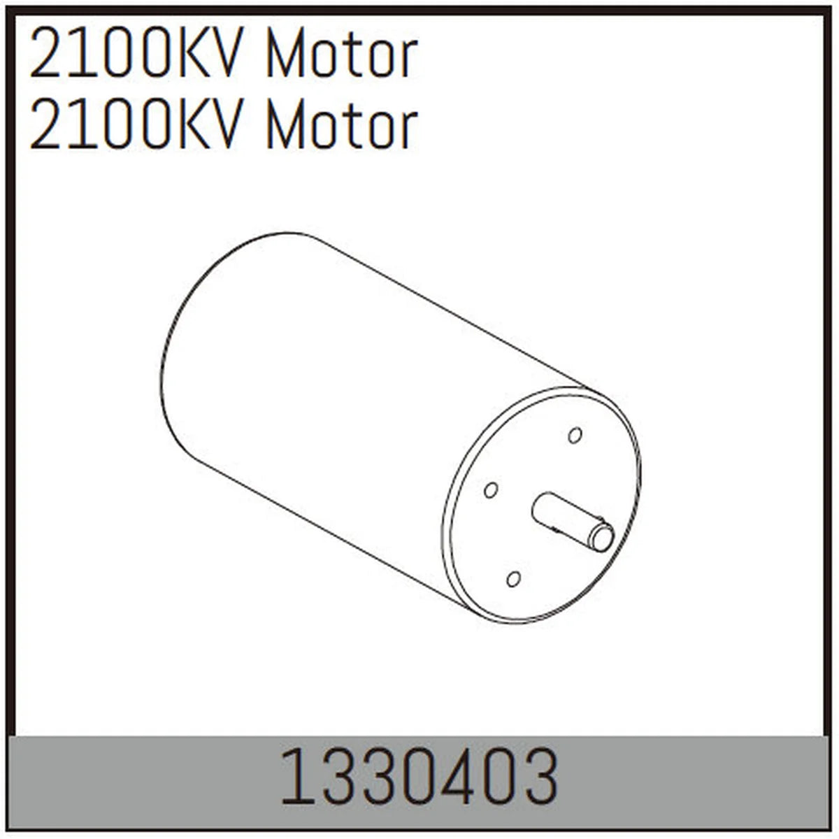 Absima 2100KV Motor 1330403