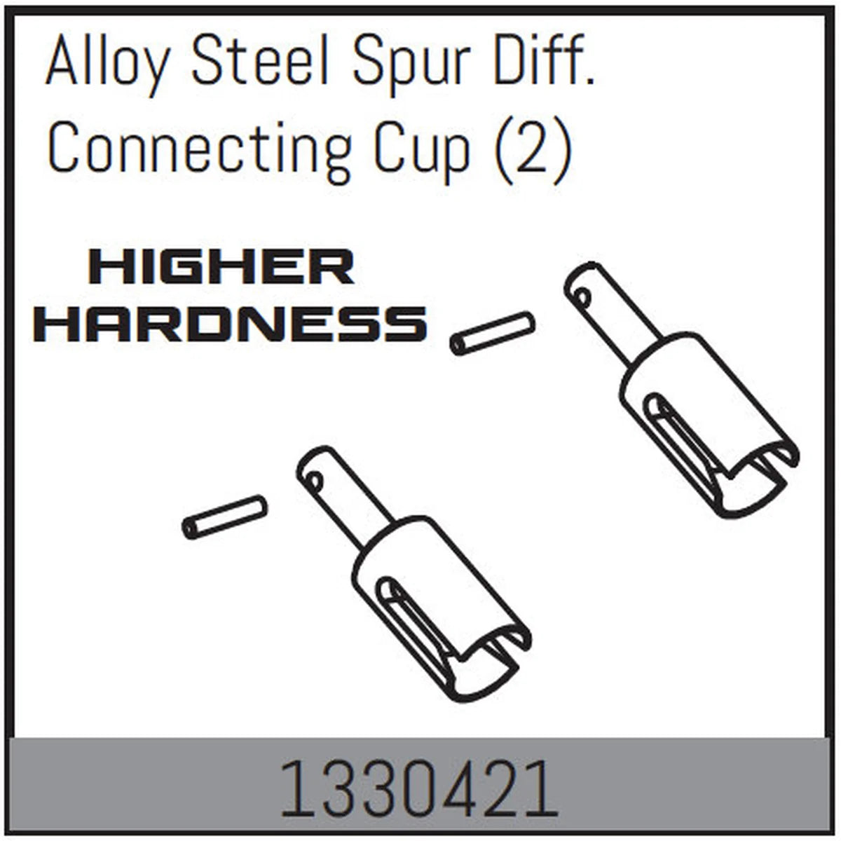 Absima ULTRA-HART Stahl-Mitteldifferentialmitnehmer 1330421