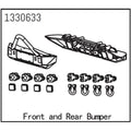 Absima Stoßfänger vorne/hinten - Yucatan für Crawler CR1.8 1330633