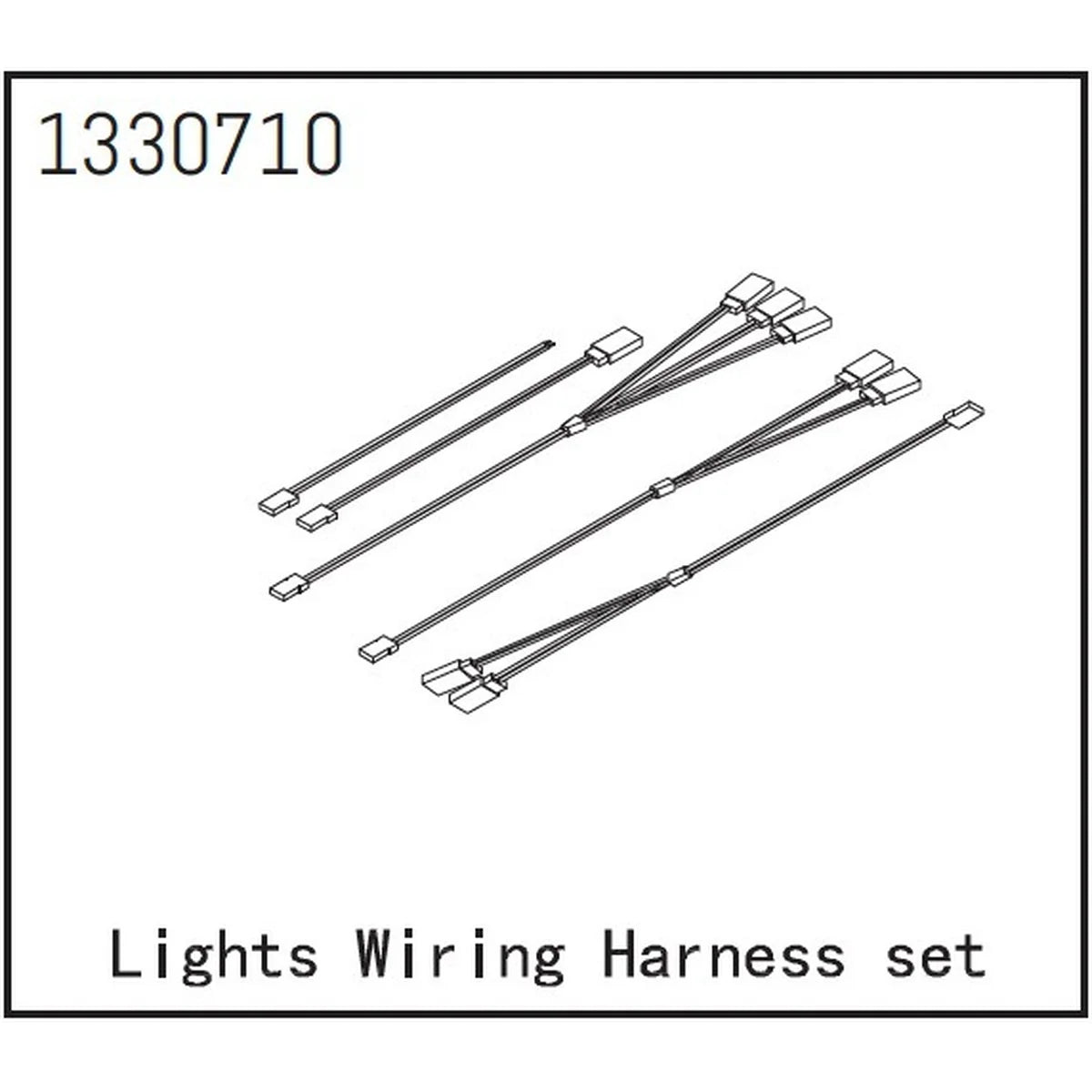 Absima LED Kabelbaum Set - BronX für Crawler CR1.8 1330710
