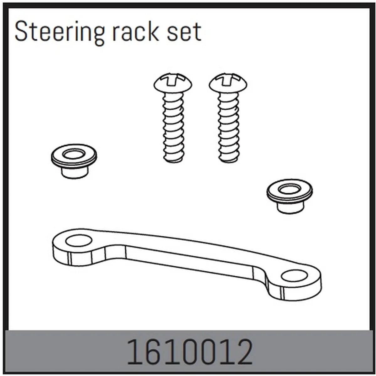 Absima Lenkstangen-Set für 1:16 Touring Car 1610012