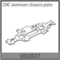 Absima CNC Alu Chassisplatte für 1:16 Touring Car 1610017