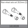 Absima Räder Achsen-Set 26.5mm hinten (2) für 1:16 Touring Car 1610028