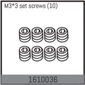 Absima M3x3 Madenschrauben (10) für 1:16 Touring Car 1610036