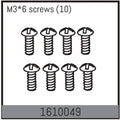 Absima M3x6 Schrauben (10) für 1:16 Touring Car 1610049
