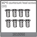 Absima M2x6 Senkkopfschrauben (10) für 1:16 Touring Car 1610050