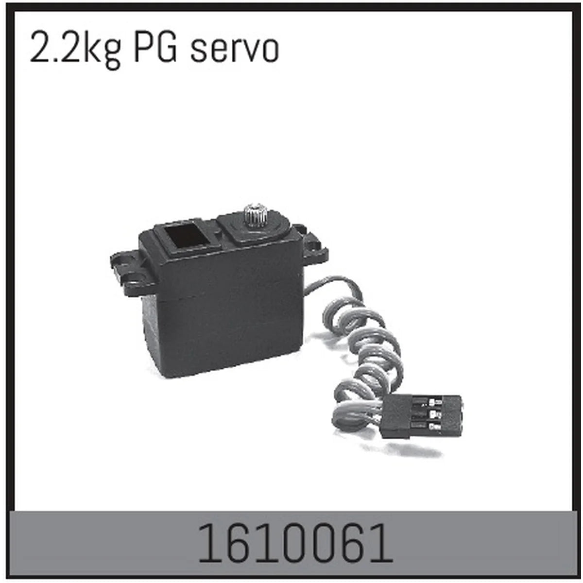 Absima 2.2kg MG Servo für 1:16 Touring Car 1610061