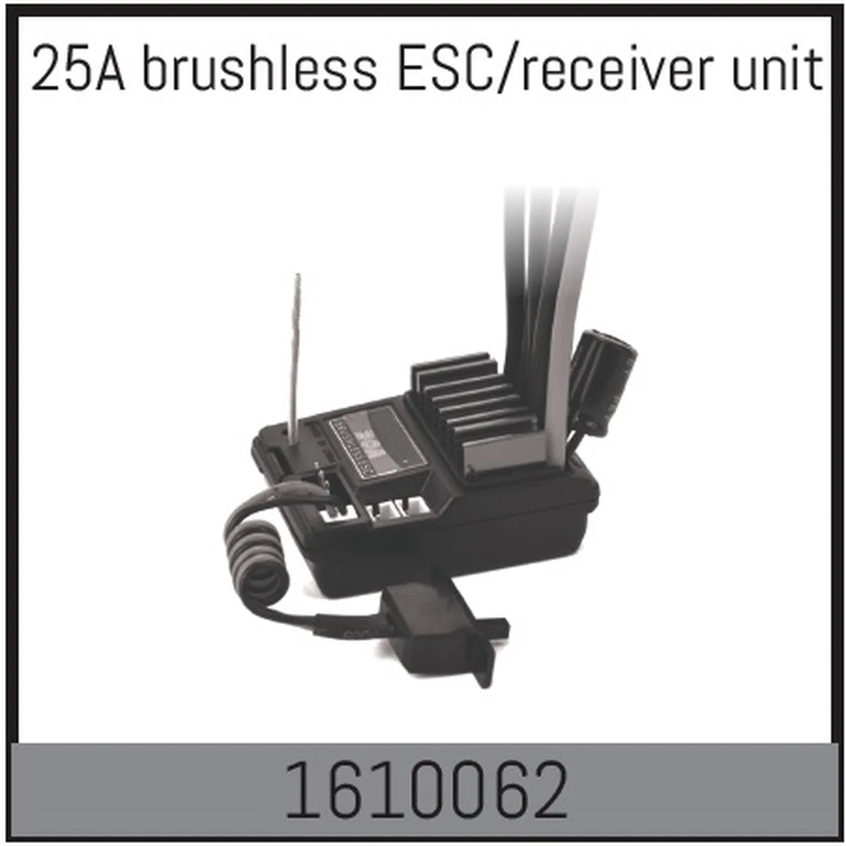 Absima 25A Brushless ESC/Empfänger-Einheit für 1:16 Touring Car 1610062