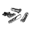 Absima Distanzstücke v/h für Monster Truck Mini AMT 1610108