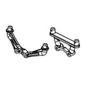 Absima Karosserie Halter Set v/h für Monster Truck Mini AMT 1610113