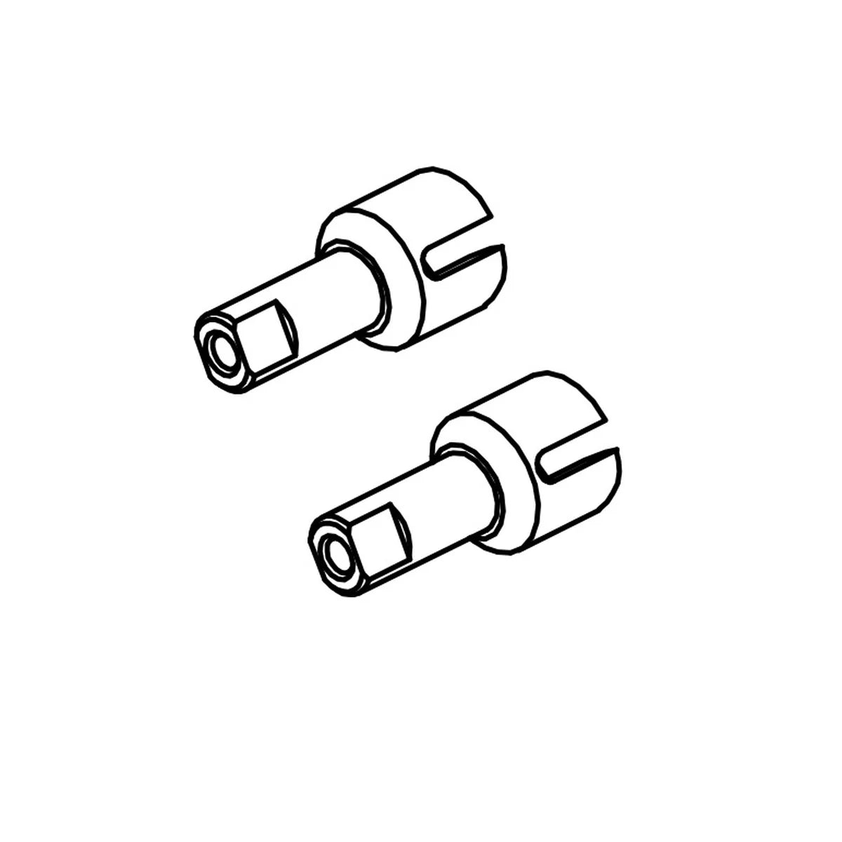 Absima Zahnrad Kegel (2) für Monster Truck Mini AMT 1610153