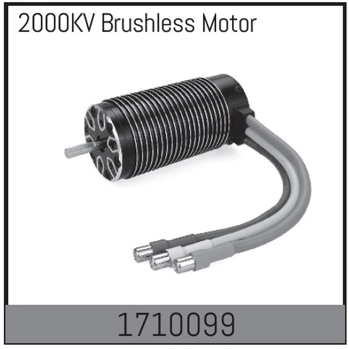 Absima 2000KV Brushless Motor für 1:7 Rock Racer Mamba 7 1710099