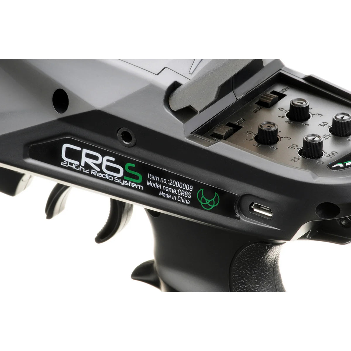 Absima 6-Kanal Fernsteuerung "CR6S" 2.4GHz inkl. Empfänger 2000009