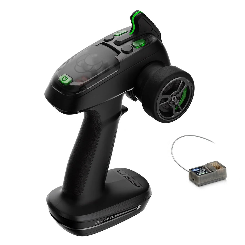 Absima 5-Kanal Räder Fernsteuerungsset "CR4S-EVO-GYRO" 2.4GHz 2000015