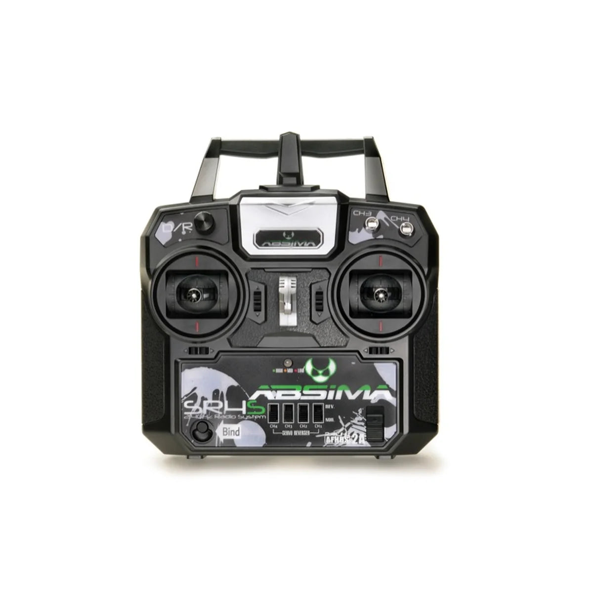 Absima 4-Kanal Stick Fernsteuerung "SR4S" 2.4GHz inkl. Empfänger 2000022