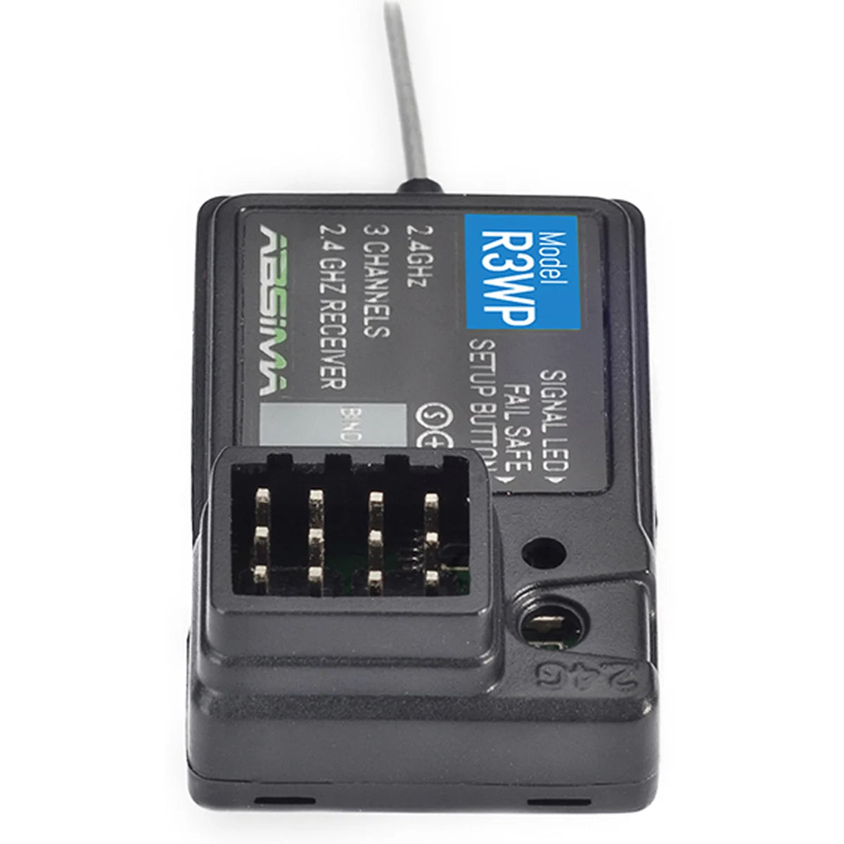 Absima 3-Kanal Empfänger "R3WP" 2.4 GHz (für CR3P/SR2S) 2020002
