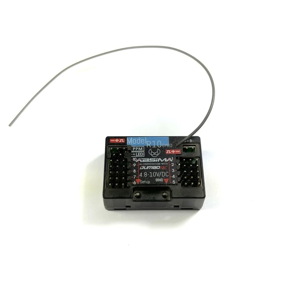Absima 10-Kanal Gyro Empfänger "R10GYRO" 2.4GHz (für CR10P) 2020026