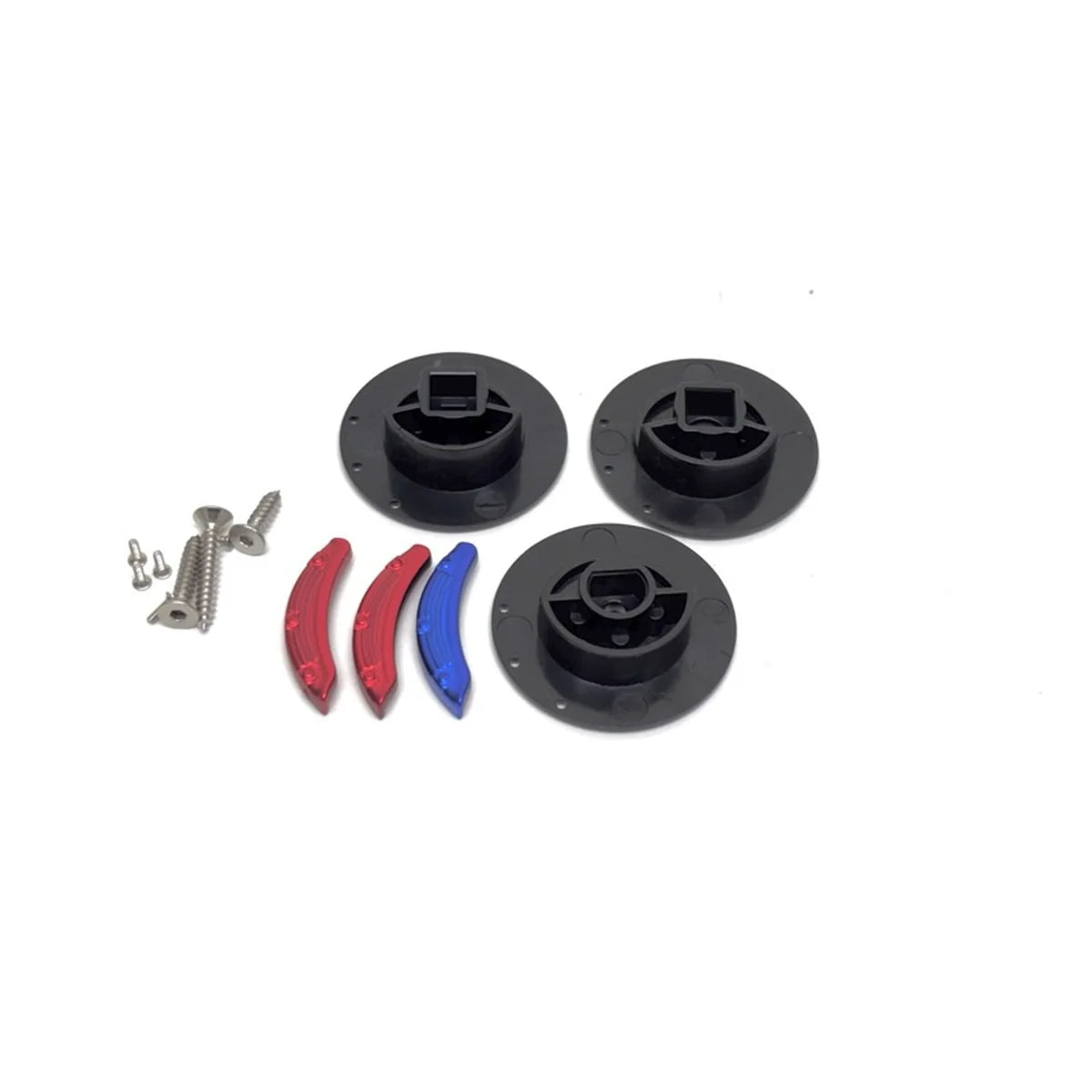 Absima Aluminium Moosgummi-Lenkrad f. CR10P 2020037