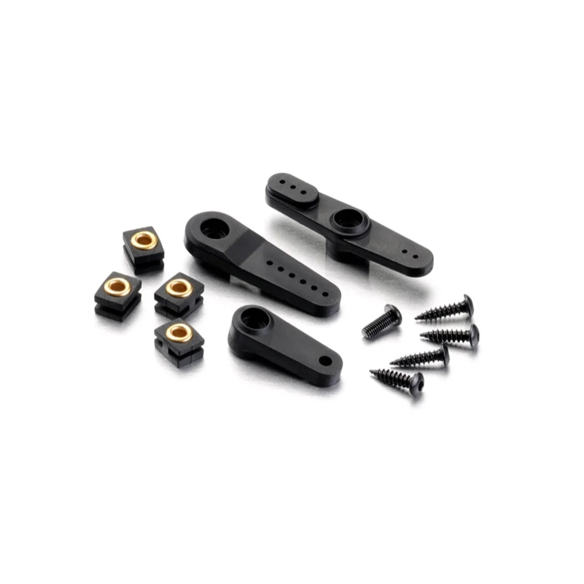 Absima 2030100 HV Digital Voll-Alu Servo ST23DBF 23KG Team-Spec. – Servohörner und Befestigungsmaterial