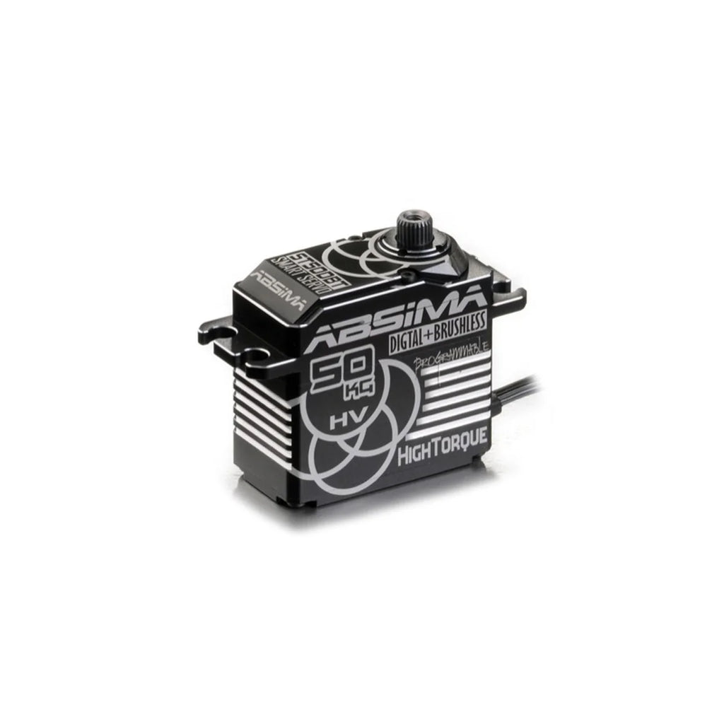 Absima 2030101 HV Digital Voll-Alu Servo ST50DBT 50KG Team-Spec. – Schrägansicht
