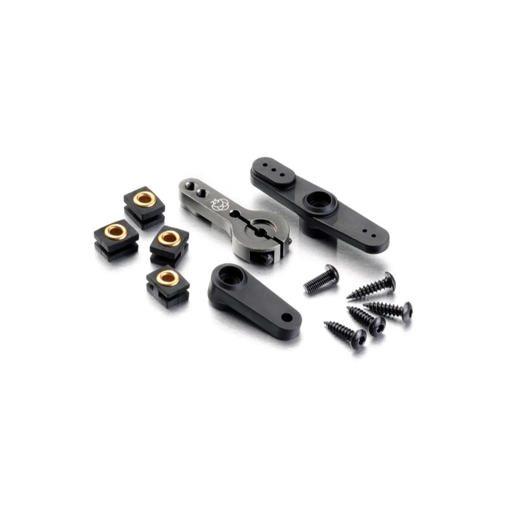 Absima 2030109 HV 3S/4S Digital Alu Servo ST62DBFT Crawler-Spec. wasserdicht – Servohörner und Befestigungsmaterial