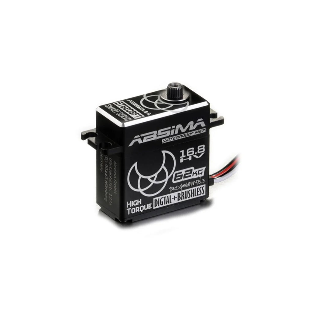 Absima 2030109 HV 3S/4S Digital Alu Servo ST62DBFT Crawler-Spec. wasserdicht – Frontansicht