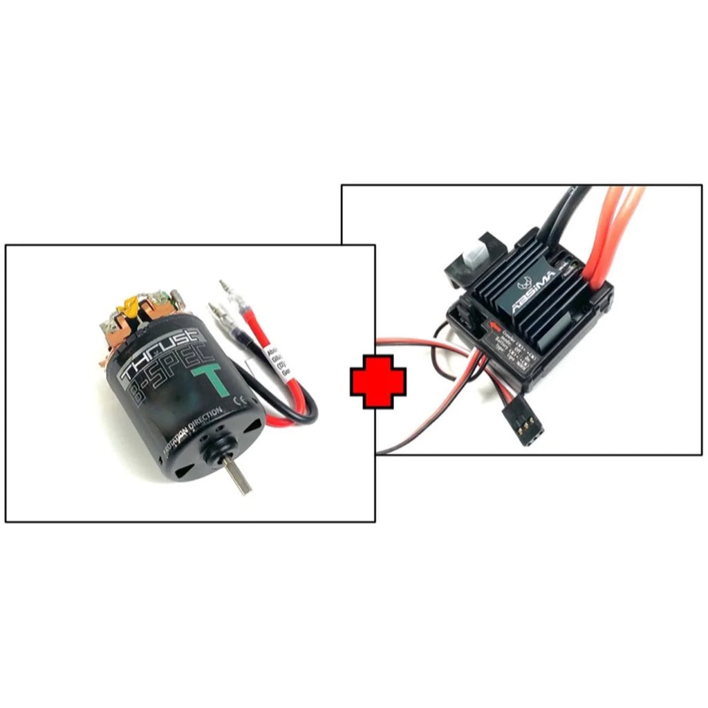 Absima Crawler Motor & 80A ESC "Thrust B-Spec V2" Combo 27T 2100022V2