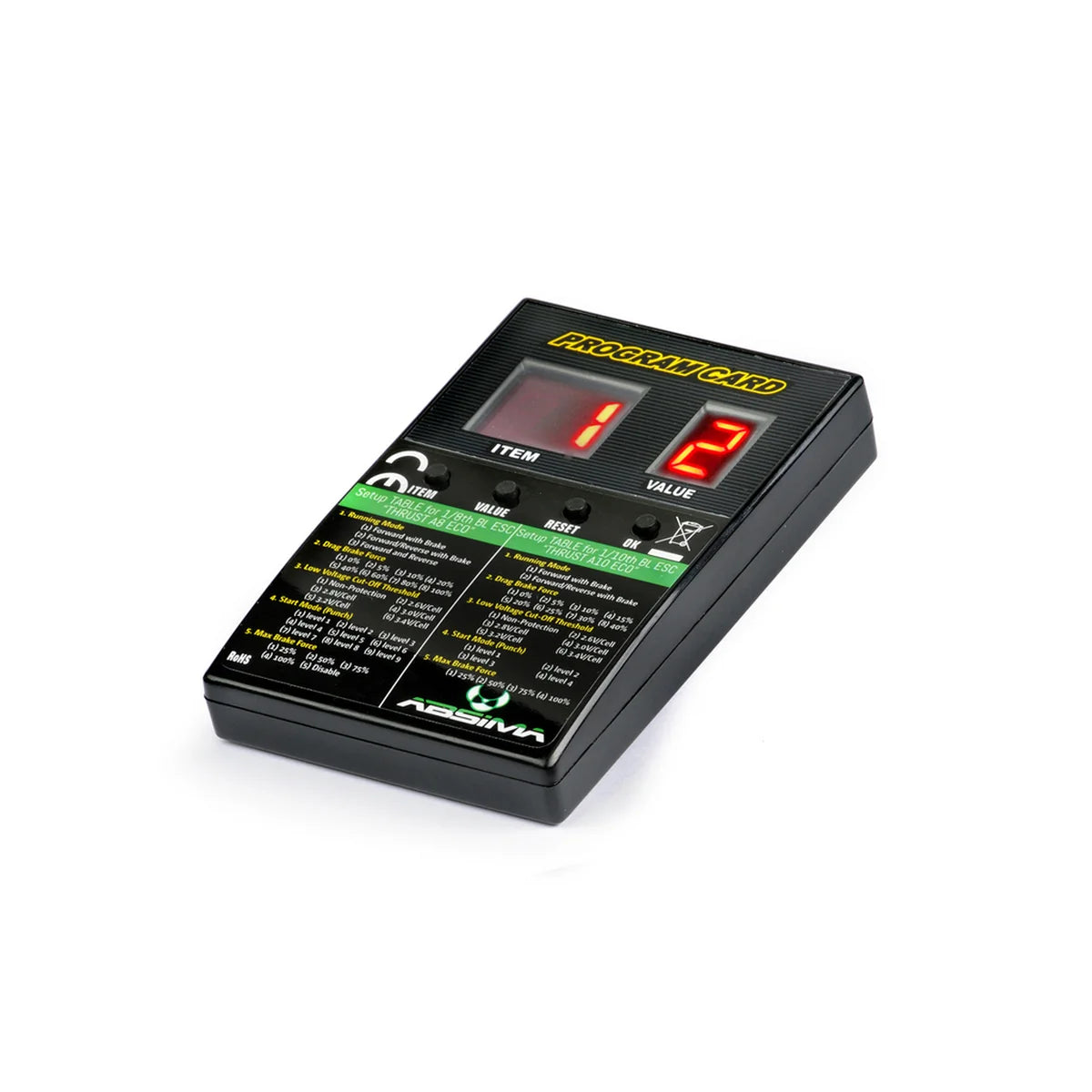 Absima Programmbox HobbyWing 2110041