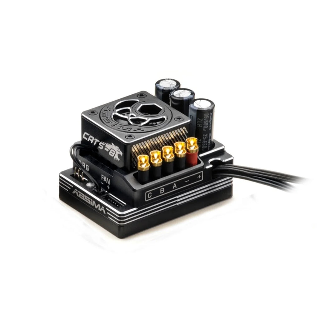Absima 1:8 Brushless Competition ESC "CATS-8V2" 200A 2110101V2