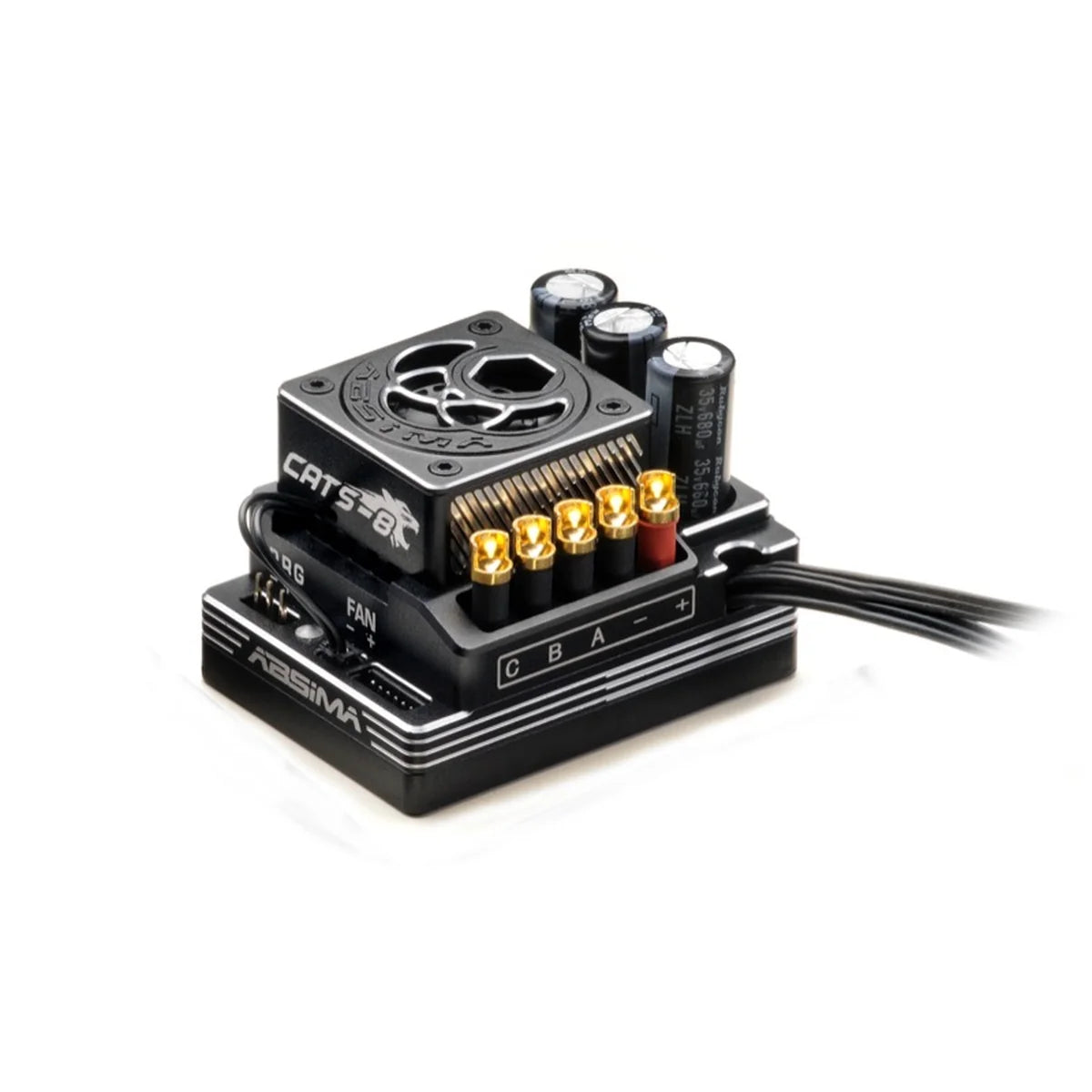 Absima 1:8 Brushless Competition ESC "CATS-8V2" 200A 2110101V2